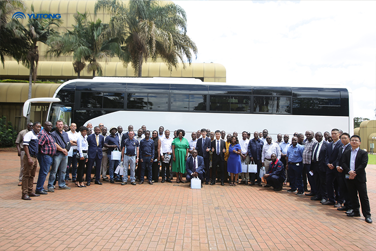 Yutong holds press conference to launch C12PRO in Zimbabwe Yutong holds press conference to launch C12PRO in Zimbabwe