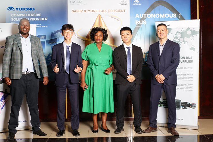Yutong holds press conference to launch C12PRO in Zimbabwe Yutong holds press conference to launch C12PRO in Zimbabwe