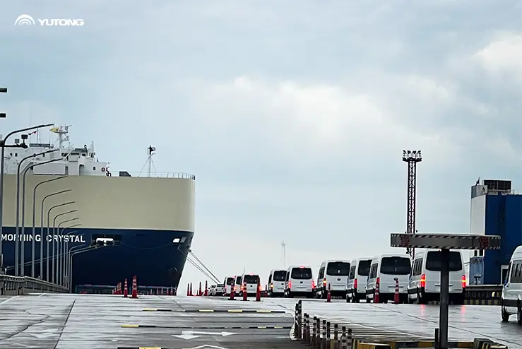 500 Yutong New V6 Vans Head to Latin America 500 Yutong New V6 Vans Head to Latin America