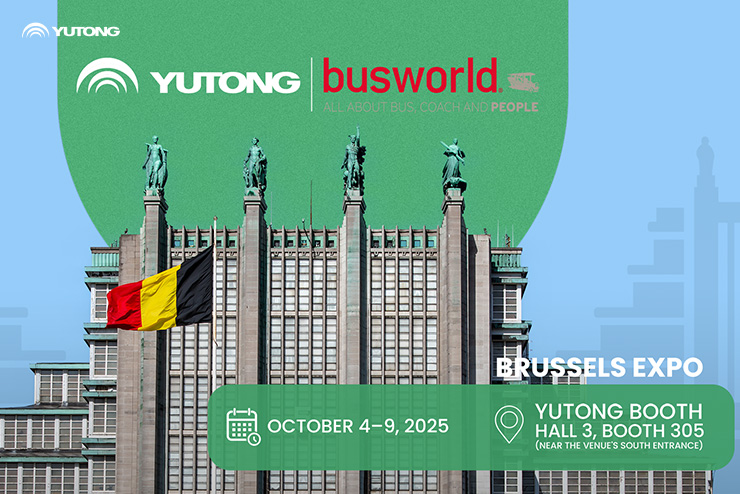 Yutong to Debut New Products and Technologies at Busworld Europe 2025 Yutong to Debut New Products and Technologies at Busworld Europe 2025
