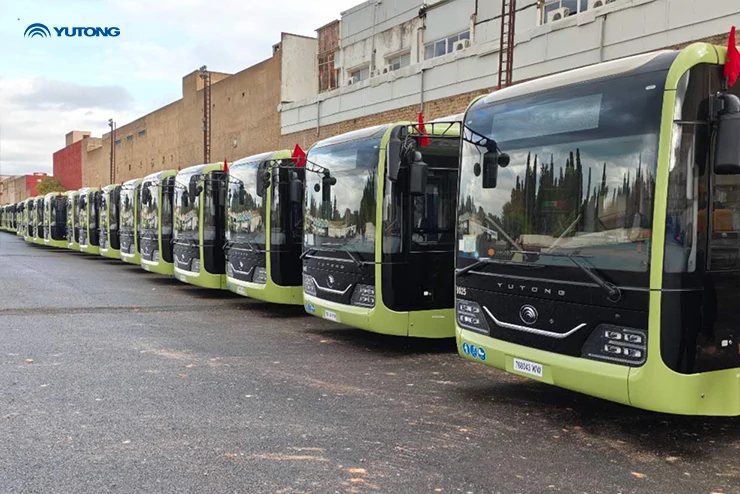 723 Yutong Buses Ready to Serve the African International Football Tournament with High Quality 723 Yutong Buses Ready to Serve the African International Football Tournament with High Quality