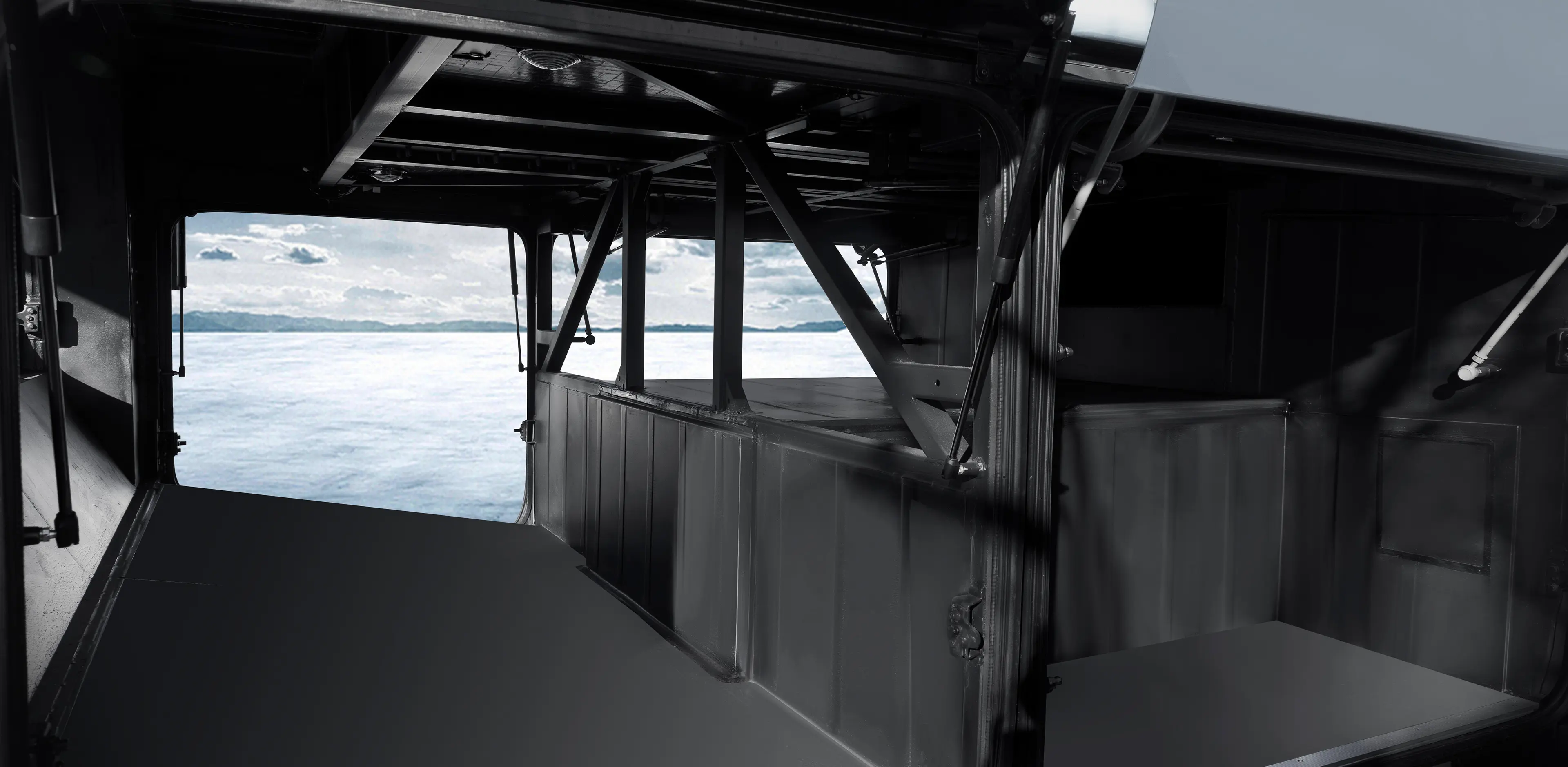 Expanded luggage compartment