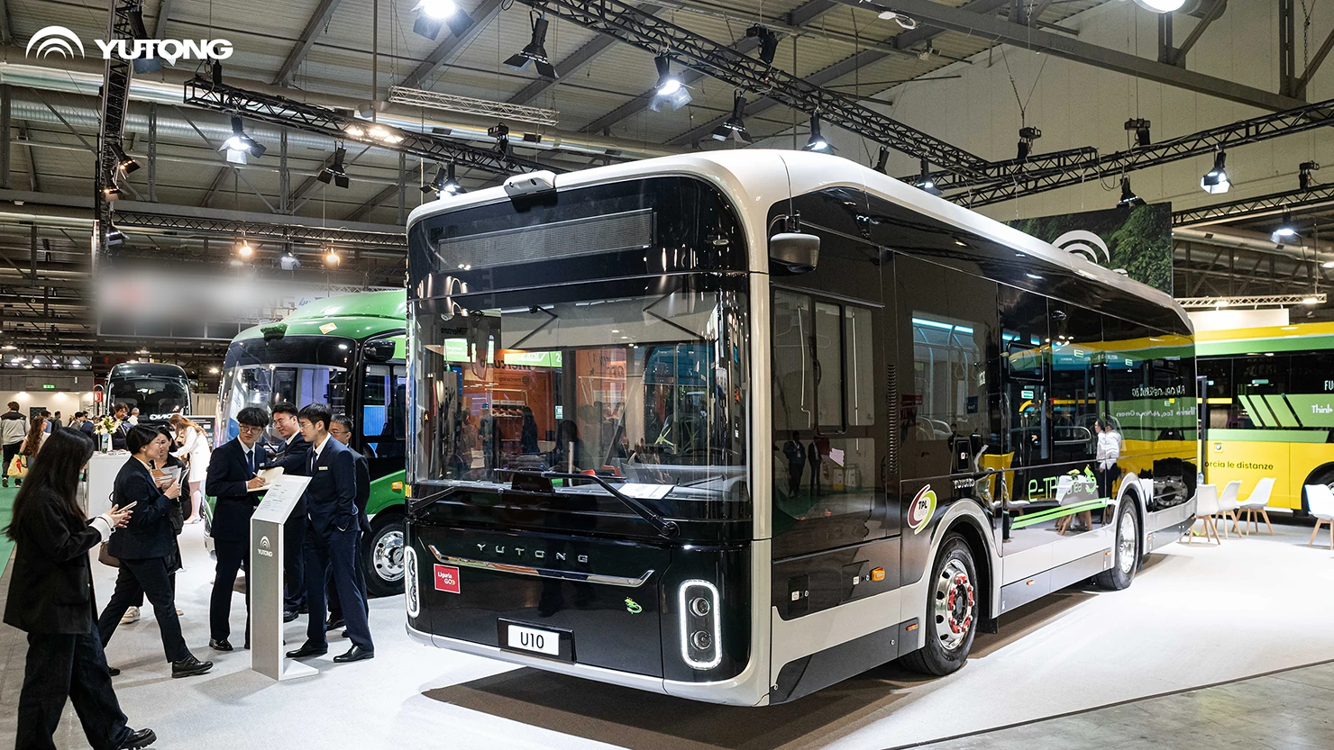 From Intercity to Microcirculation: Yutong Showcases Full-Scenario New Energy Lineup at Next Mobility Exhibition From Intercity to Microcirculation: Yutong Showcases Full-Scenario New Energy Lineup at Next Mobility Exhibition