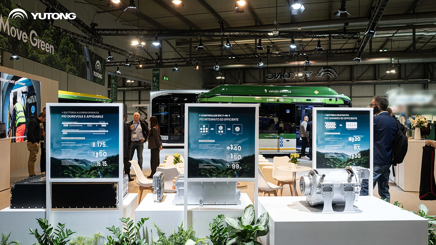 From Intercity to Microcirculation: Yutong Showcases Full-Scenario New Energy Lineup at Next Mobility Exhibition From Intercity to Microcirculation: Yutong Showcases Full-Scenario New Energy Lineup at Next Mobility Exhibition