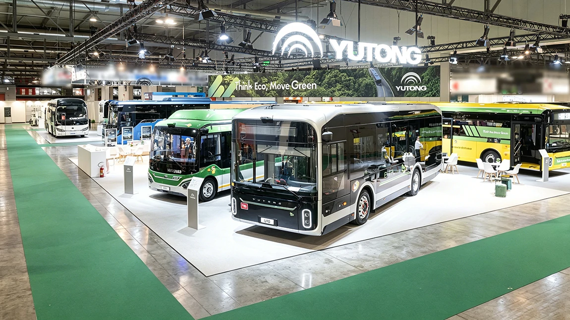 From Intercity to Microcirculation: Yutong Showcases Full-Scenario New Energy Lineup at Next Mobility Exhibition