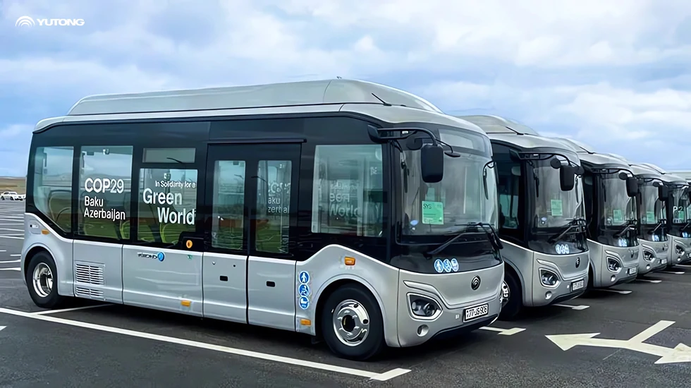 Yutong Buses: The Green Mobility Partner for Global Premier Events and Summits Yutong Buses: The Green Mobility Partner for Global Premier Events and Summits