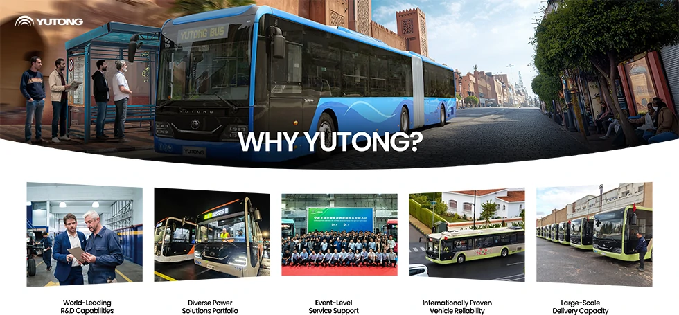 Yutong Buses: The Green Mobility Partner for Global Premier Events and Summits Yutong Buses: The Green Mobility Partner for Global Premier Events and Summits