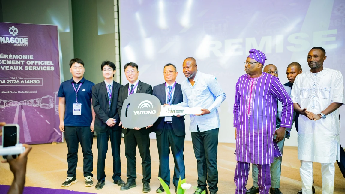 Yutong Delivers 60 Vehicles to Togo, Empowering Local Operator Nagode Transfert to Officially Launch Premium Passenger Transport Services