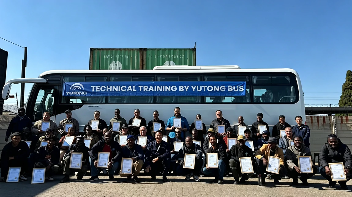 Yutong Delivers Special Bus Maintenance Training in Johannesburg to Empower After-sales Capacity of African Partners