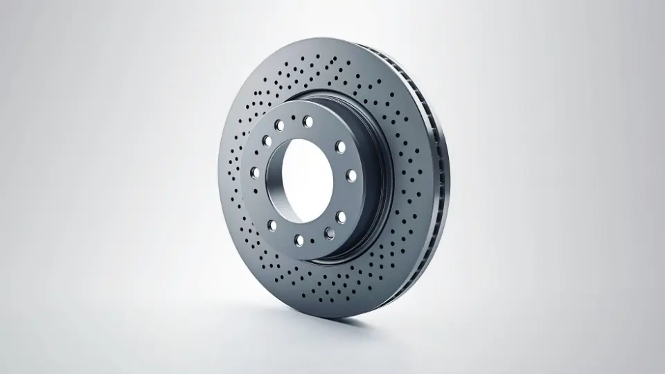 Front axle disc brake